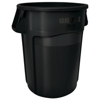 Rubbermaid 1867531 Contenant &agrave; d&eacute;chets mod&egrave;le ex&eacute;cutif Brute, Plastique, 32 gal. US