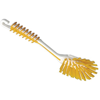 Hill Brush DW1090Y Dish Brush, Medium/Stiff Bristles, 10-1/2" Long, Yellow