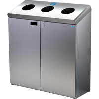 Frost 316-S Station de recyclage au sol, Vrac, Acier inoxydable, 42 gal.