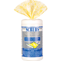 SCRUBS 91930 Stainless Steel Cleaner Wipes, 30 Wipes, 10-1/2" x 9-3/4"