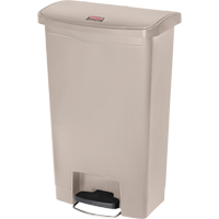 Rubbermaid 1883458 Slim Jim&reg; Waste Container, Resin, 13 US gal. Capacity