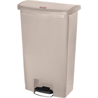 Rubbermaid 1883460 Slim Jim&reg; Waste Container, Resin, 18 US gal. Capacity