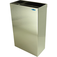Frost 326 Contenants &agrave; d&eacute;chets muraux, Acier inoxydable, 11 gal. US