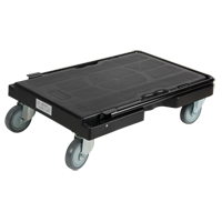 Trolley, 31-3/4" L x 20-1/2" W, 500 lbs. Cap., Rubber Wheels JH489 | TENAQUIP