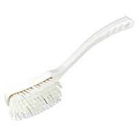 General Purpose Utility Brushes, Stiff Bristles, 16" Long, White  JH655 | TENAQUIP