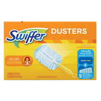 Swiffer 16901444 Duster Kit, Slip On Style, Microfibre, 5" L x 3-1/2" W
