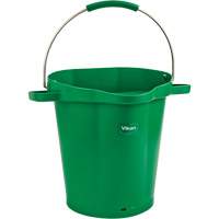 Vikan 56922 Seau de s&eacute;rie 5692, Vert, 3 gal. US