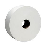 Kimberly-Clark 07827 Scott&reg; JRT Toilet Paper, Jumbo Roll, 2 Ply, 2000' Length, White