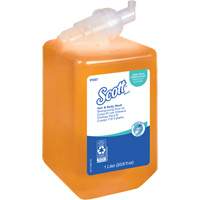 Kimberly-Clark 91557 Savon pour le corps et les cheveux Essential de Scott, 1000 ml, Fraîcheur, Bouteille