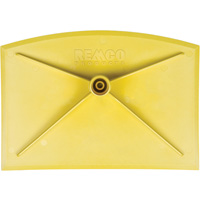 Vikan 29006 Food Hygiene Scraper, Yellow, 8" W x 11-1/4" L