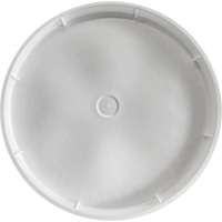 JK561 Seau avec couvercle, Plastique, 5,25 gal.