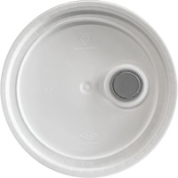 Pail with Lid, Plastic, 5.25 gal. JK562 | TENAQUIP