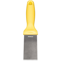 Vikan 69716 Stainless Steel Scraper, Yellow, 1-1/2" W x 9" L