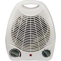 Compact Heater, Fan, Electric, 5120 BTU/H  JK688 | TENAQUIP