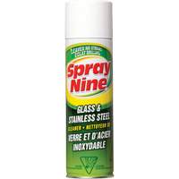 Spray Nine C23319 Nettoyant pour verre et acier inoxydable, 600 g, Canette a&eacute;rosol