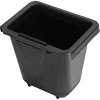 Waste Container, Deskside, Polyethylene, 4-1/4 US Qt.  JK759 | TENAQUIP
