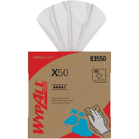 Kimberly-Clark 83550 Chiffons X50, Tout usage, 12-1/2" lo x 8-3/4" la