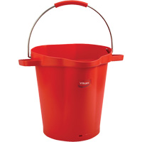 Vikan 56924 Food Hygiene Bucket, Red, 5 US gal.