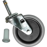 Rubbermaid Specialmade FG6173L10000 Replacement Stem Caster for Rubbermaid Cart
