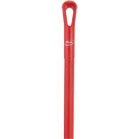 Vikan 29624 Ultra Hygiene Handle, Broom/Scraper/Squeegee, Red, Ergonomic, 59" L