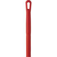Vikan 29384 Handle, Broom/Scraper/Squeegee, Red, Ergonomic, 59" L