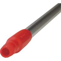 Vikan 29374 Handle, Broom/Scraper/Squeegee, Red, Standard, 59" L