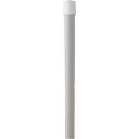 Vikan 29755 Handle, Broom/Scraper/Squeegee, White, Telescopic, 62" - 113" L
