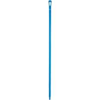 Vikan 29623 Ultra Hygiene Handle, Broom/Scraper/Squeegee, Blue, Ergonomic, 59" L