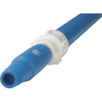 Vikan 29753 Deck Scrub Handle, Brush/Pad Holder, Blue, Telescopic, 62"-113" L
