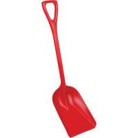 Vikan 69814 Pelle hygi&eacute;nique monopi&egrave;ce, Lame 10" x 6", Longueur de 37-1/2", Plastique, Rouge