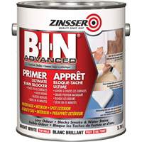 Zinsser 273873 B-I-N&reg; Advanced Synthetic Shellac Based Primer, 3.78 L, Gallon, Tintable Bright White