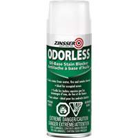 Zinsser 254168 Appr&ecirc;t inodore &agrave; base d'huile qui bloque les taches, Blanc, Tr&egrave;s mat, Canette a&eacute;rosol