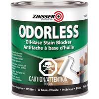 Zinsser 248264 Odourless Oil-Base Stain Blocking Primer, White, Very Flat, 946 ml, Can