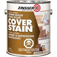 Zinsser 256184 Cover Stain&reg; Oil-Base Primer Sealer, 3.7 L, Gallon, White