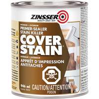 Zinsser 256185 Cover Stain&reg; Oil-Base Primer Sealer, 946 ml, Can, White
