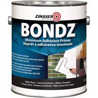 Zinsser 262282 Appr&ecirc;t &agrave; adh&eacute;rence maximale Bondz, 3,78 L, Gallon, Blanc