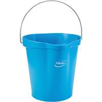 Vikan 56863 Seau pour l'hygi&egrave;ne des aliments, Bleu, 3 gal. US