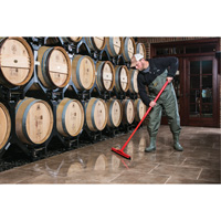 Vikan 77532 Fixed Head Food Hygiene Floor Squeegee, 20", Green