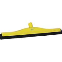 Vikan 77536 Fixed Head Food Hygiene Floor Squeegee, 20", Yellow