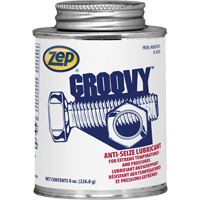 Zep 68701C Groovy Lubricant & Anti-Seize, 8 oz., Brush Top Can, 2100°F (1100°C) Max. Temp