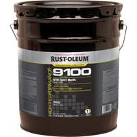 Rust-Oleum 9192300 9100 System DTM Epoxy Mastic Base, White, 5 gal., Pail