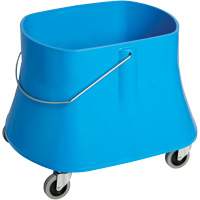 M2 Professional BW-D2640-BL Seau pour vadrouille Champ, Capacit&eacute; de 10 gal. US (40 pintes), Bleu