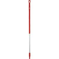 Vikan 29354 Handle, Broom/Scraper/Squeegee, Red, Standard, 51" L