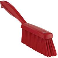 Vikan 45874 Bench Brush, Soft Bristles, 13" Long, Red
