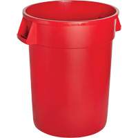 M2 Professional WM-PRH4444-RD Waste Container, Polyethylene, 44 US gal.