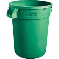 M2 Professional WM-PRH3232-GN Contenant &agrave; d&eacute;chets, Poly&eacute;thyl&egrave;ne, 32 gal. US
