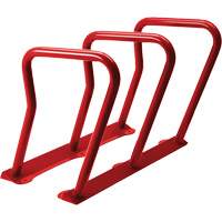 Frost 2090-RED Surf Bike Rack, Steel, 6 Bike Capacity