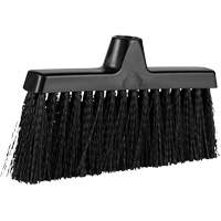 ColorCore Angle Head Broom, Medium Bristles, 10", Polypropylene, Black  JM127 | TENAQUIP