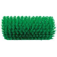 Vikan 366212 Brosse &agrave; angle double ColorCore pour surfaces hautes et basses, Soies Ferme, Longueur de 10", Vert