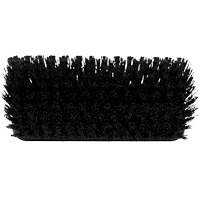 Vikan 366219 Brosse &agrave; angle double ColorCore pour surfaces hautes et basses, Soies Ferme, Longueur de 10", Noir